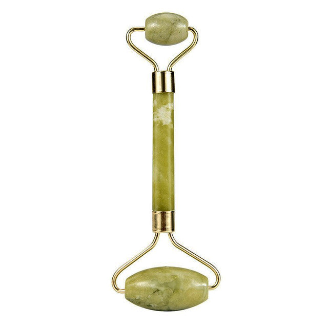 Flawless Jade Roller With Guasha (Marble Stone) Stimulates Healthier Skin