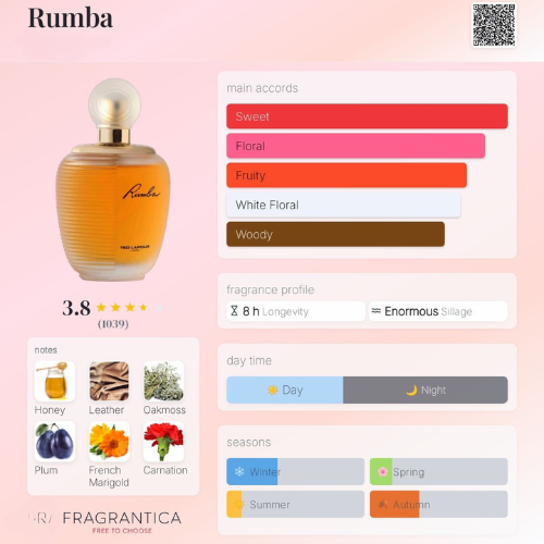 Ramba Perfume Arabian-Inspired Long-Lasting Perfume